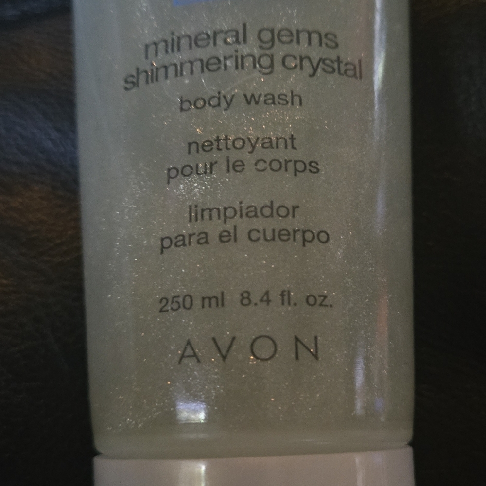 Avon Mineral Gems Shimmering Crystal Body Wash Large 8.4floz - Picture 3 of 4